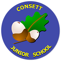 Consett Junior School logo