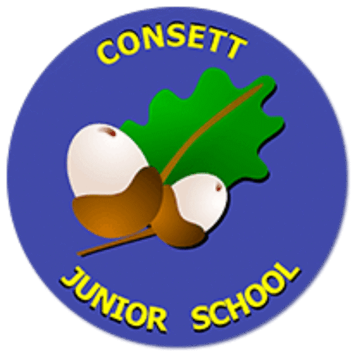 Consett Junior School logo